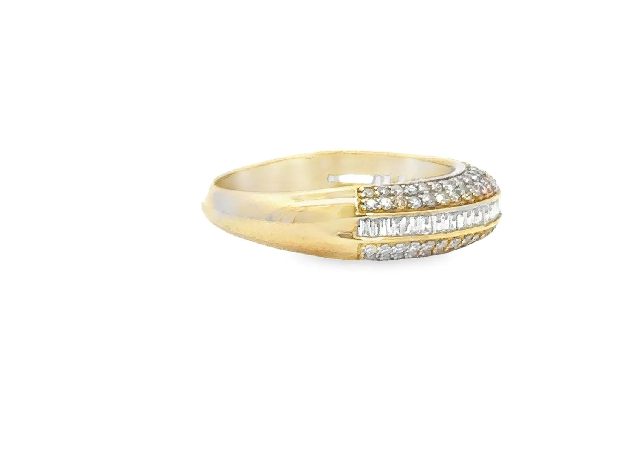 10K Gold 1.35 CTW Diamond Band