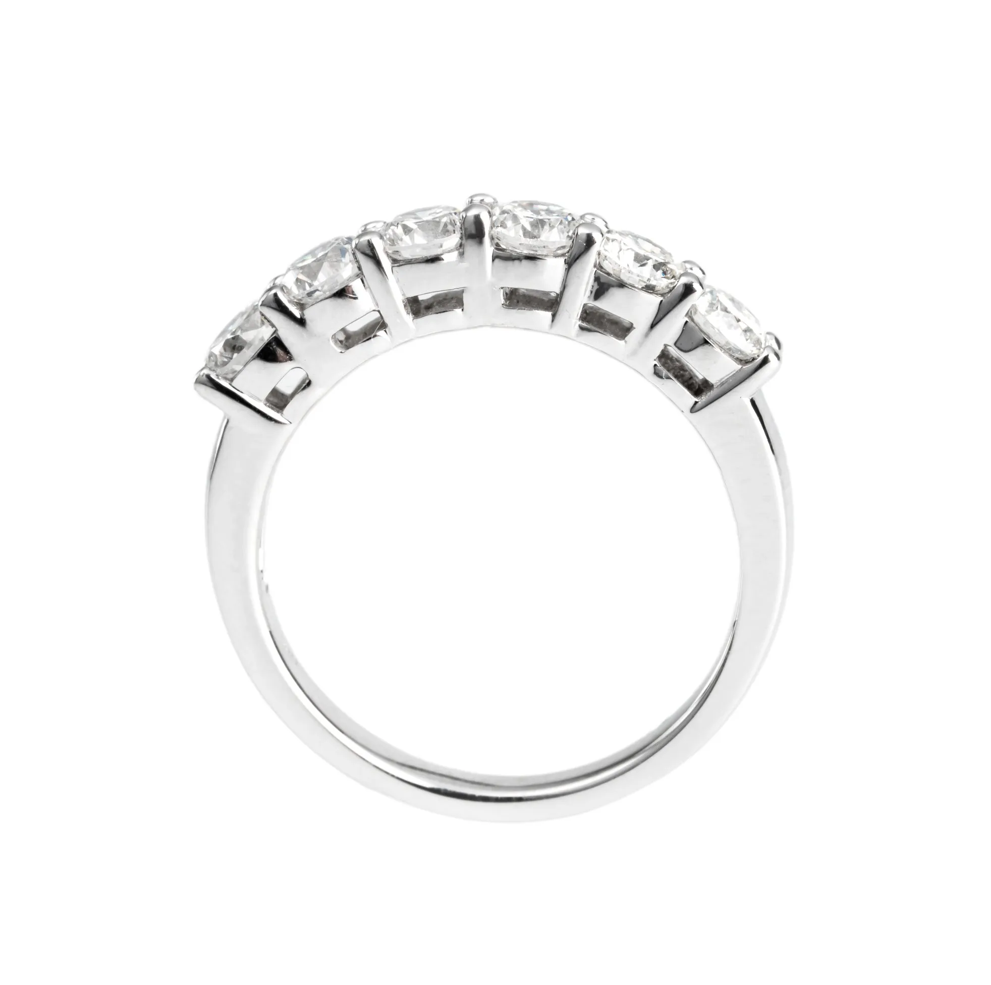 18K White Gold Tdw. 1.27ct Diamond Ring - 20686420