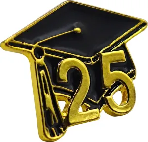 2025 Graduation Cap Brooch, Class of 2025 Badges Pin Gifts for High School College Student