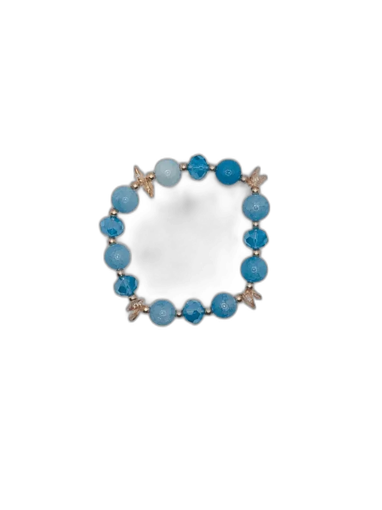Beautiful Handmade Stone and Glass Beads Bracelets