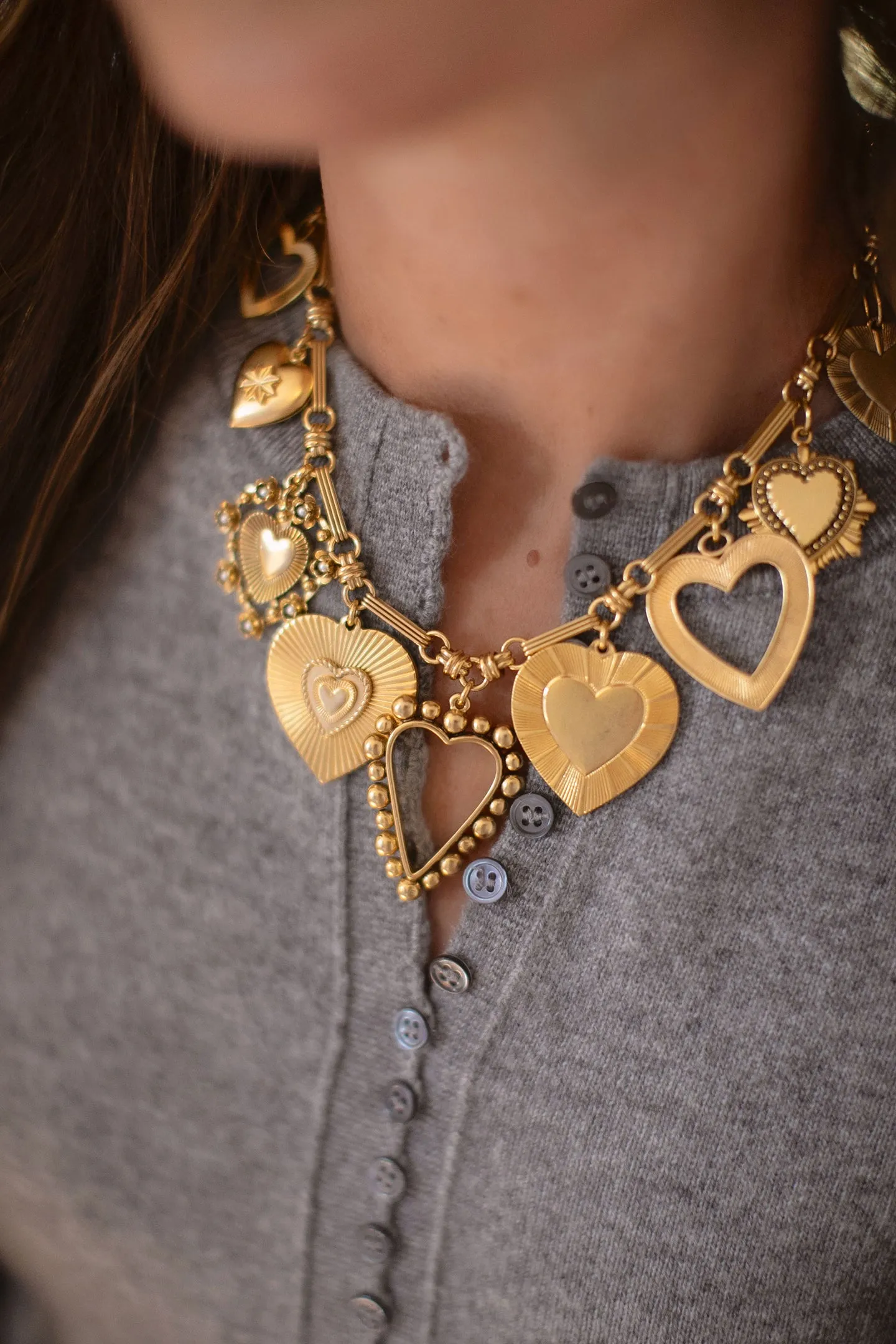 Brinker Eliza Queen Of Hearts Necklace
