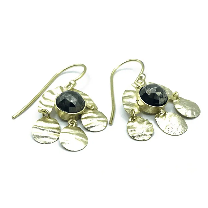 Cabo Dream Pyrite Drop Earring