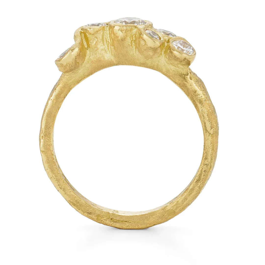 Crest White Sea Whip ring