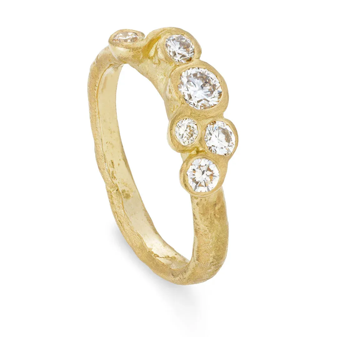 Crest White Sea Whip ring