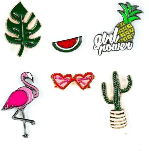 Cute Cartoon Brooch Pins Enamel Brooches Lapel Pins Badge for Women Girls Clothes Bag Decorative (Brooch Pins 13)