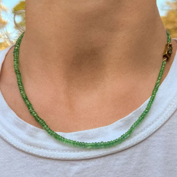 Emerald Bead Necklace