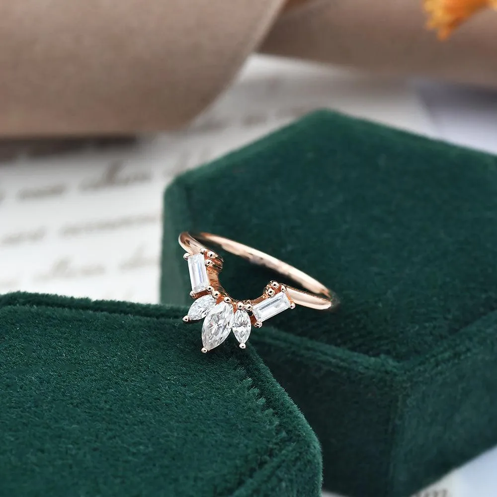 Felicegals Marquise & Baguette Statement Band
