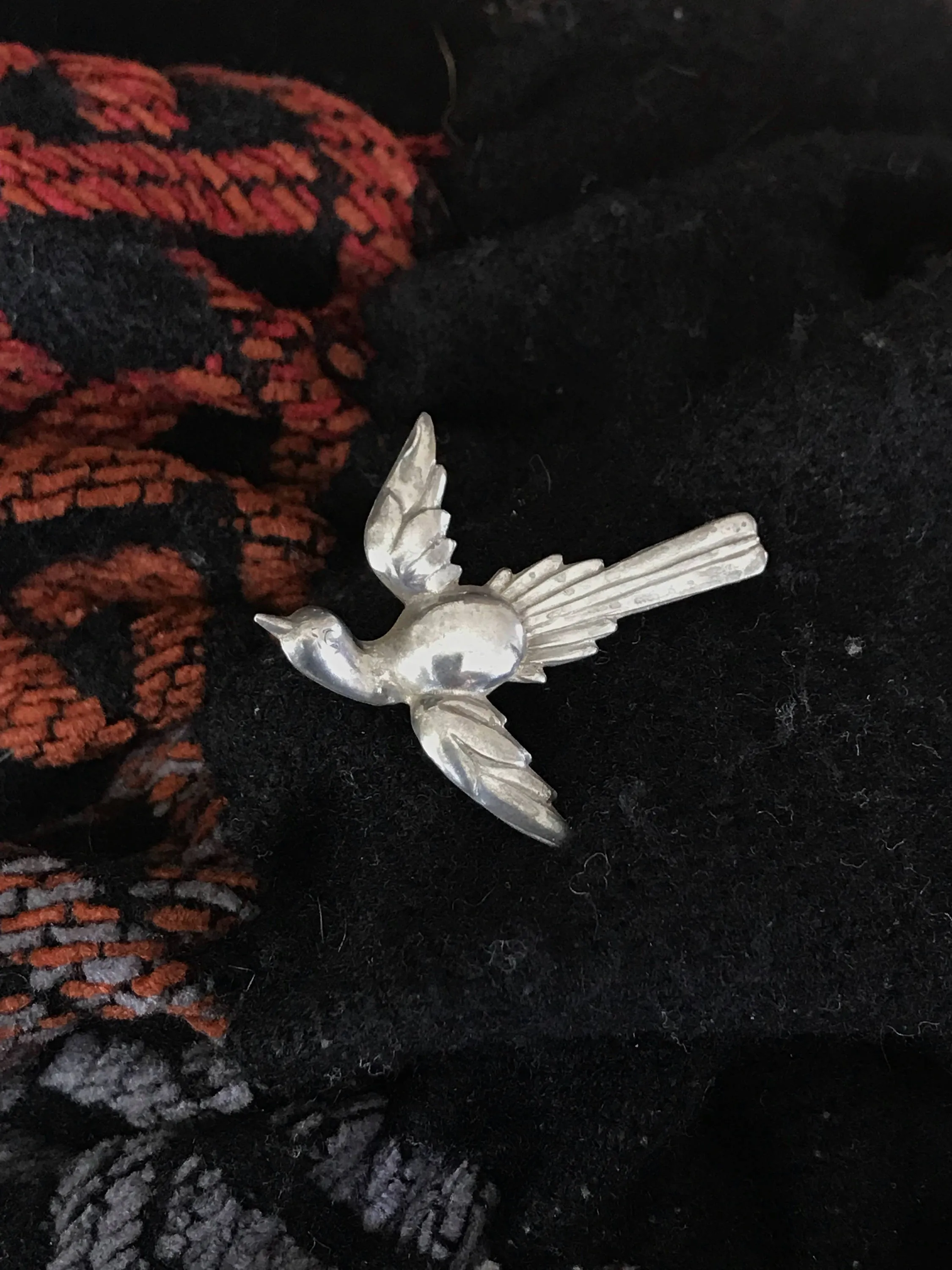 Flying Swallow Bird Pin