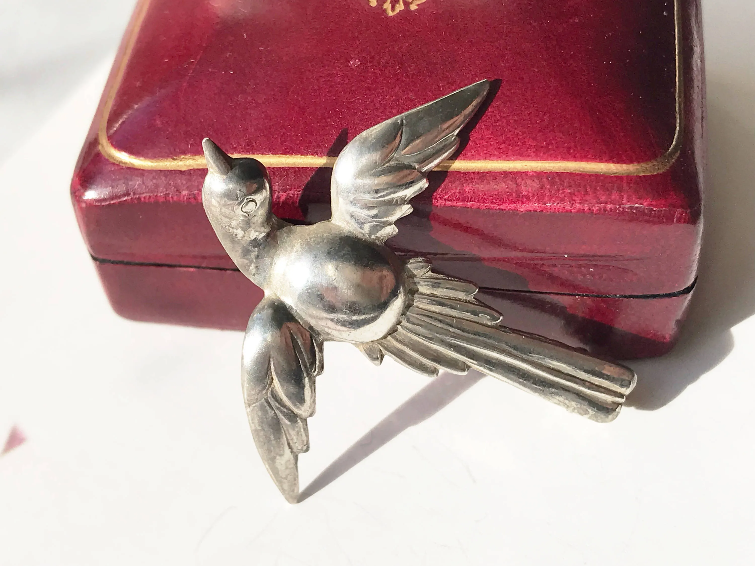 Flying Swallow Bird Pin