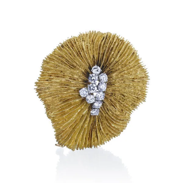 Gold & Diamond Pin