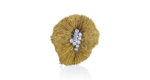 Gold & Diamond Pin