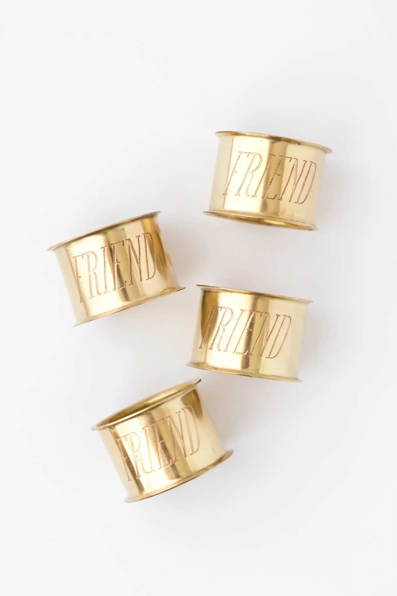 Golden Napkin Rings
