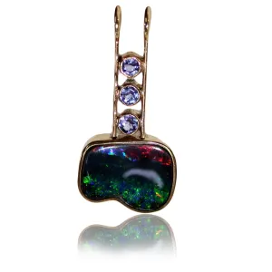 Green Red 9k Pendant