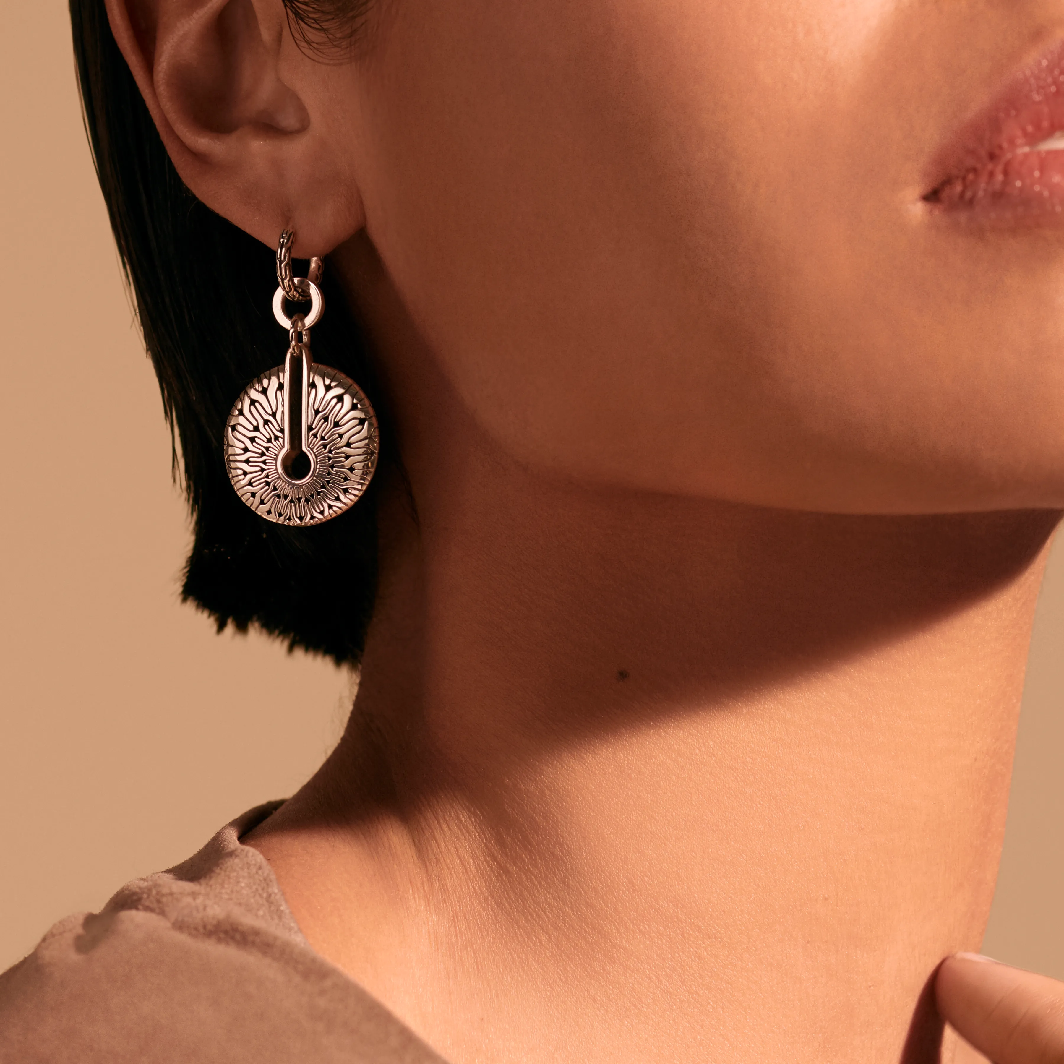 John Hardy Women's Chain Transformable Drop Earrings