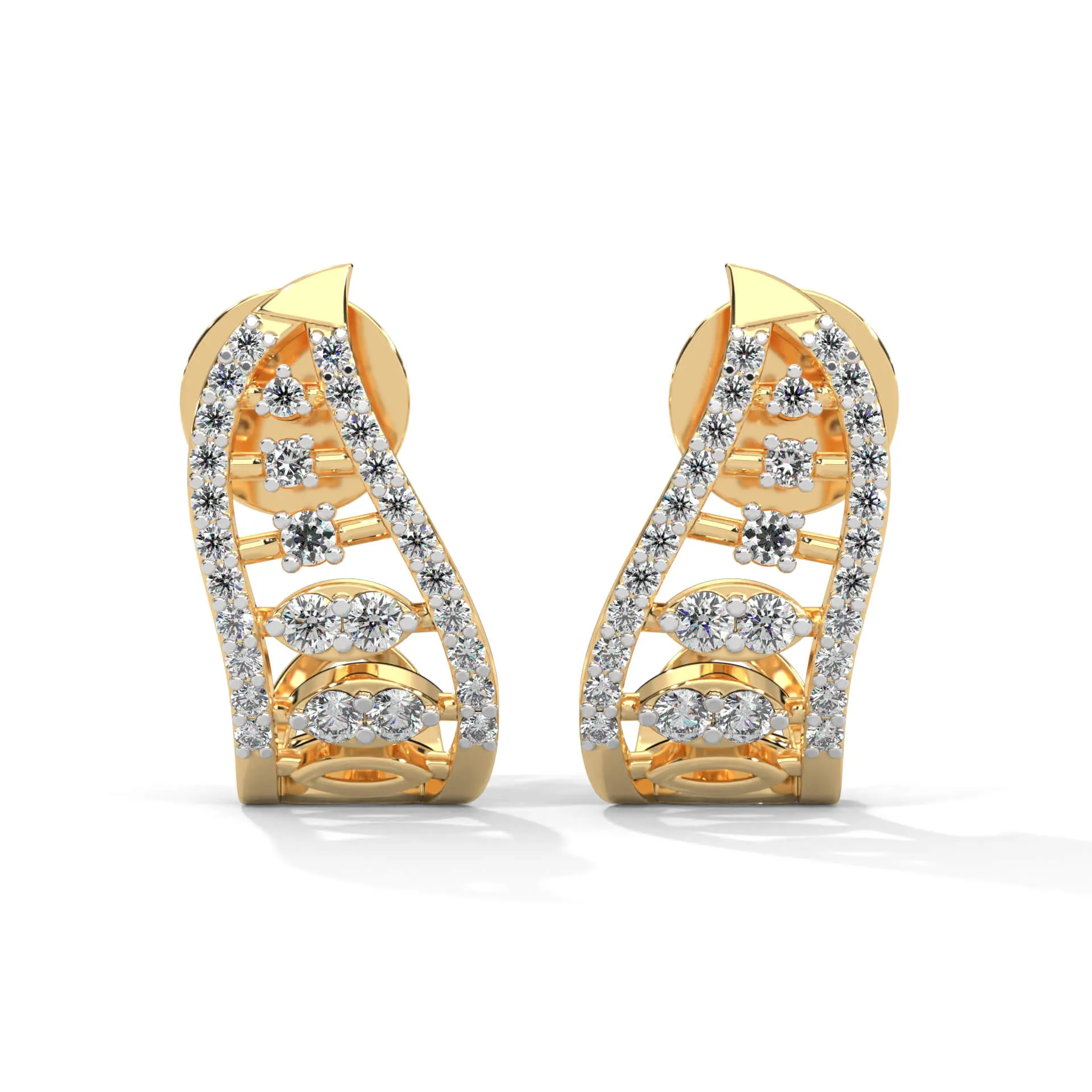 Kinarah Silver Earrings for Women | 22KT Gold Vermeil
