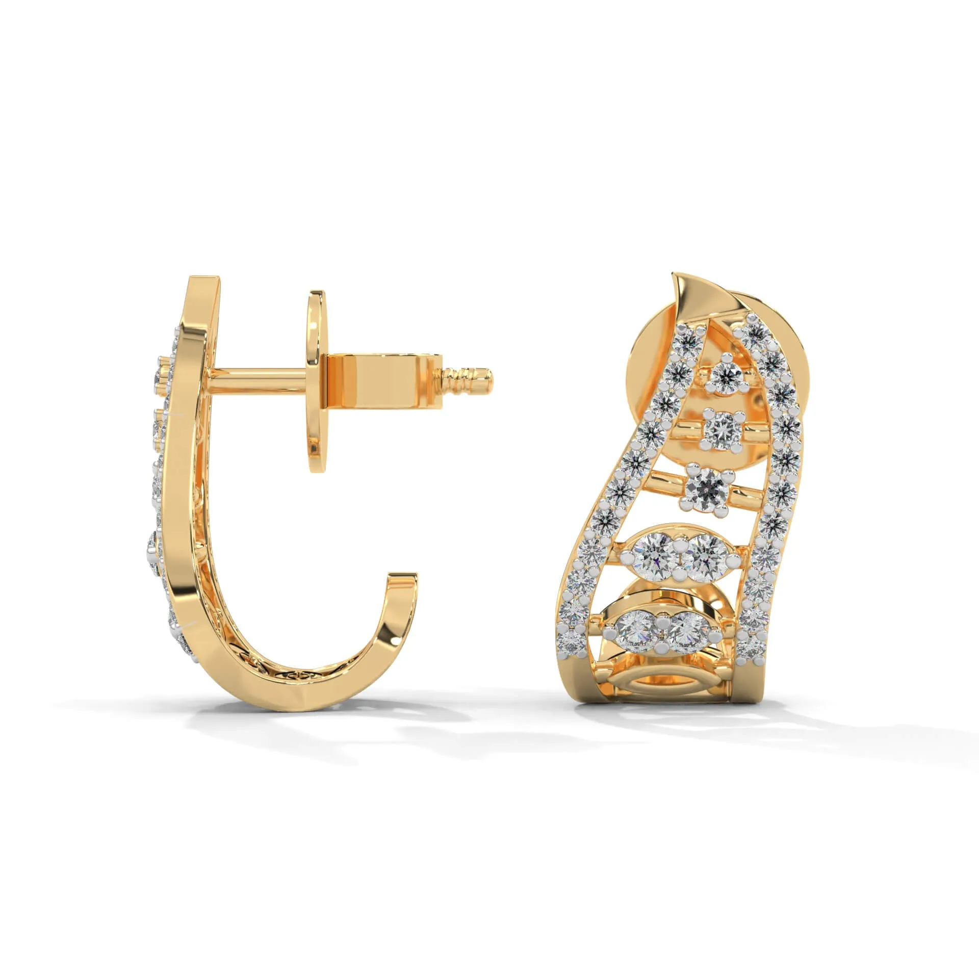 Kinarah Silver Earrings for Women | 22KT Gold Vermeil