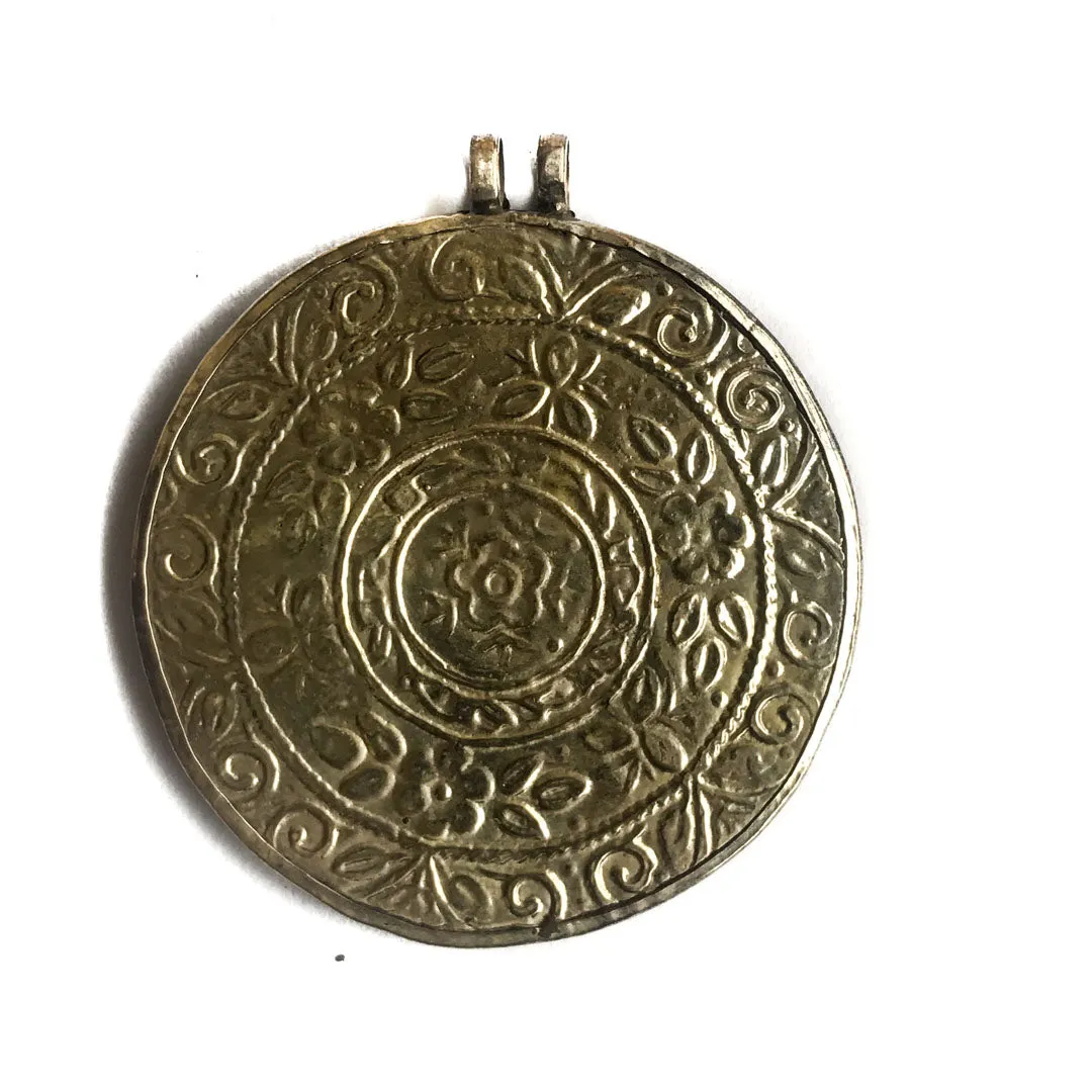 Miniature Painting of Ganesh Pendant