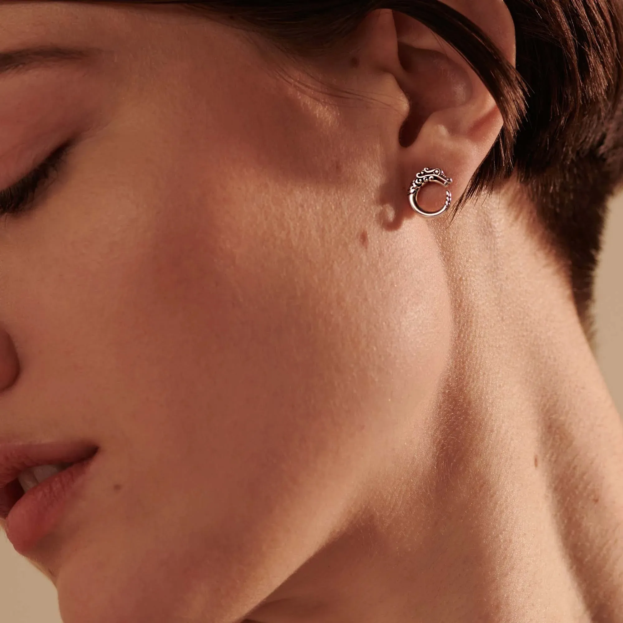 Naga Stud Earring