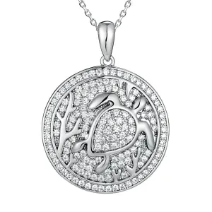 Pavé Sea Life Medallion