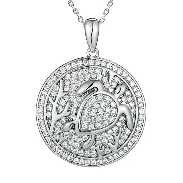 Pavé Sea Life Medallion