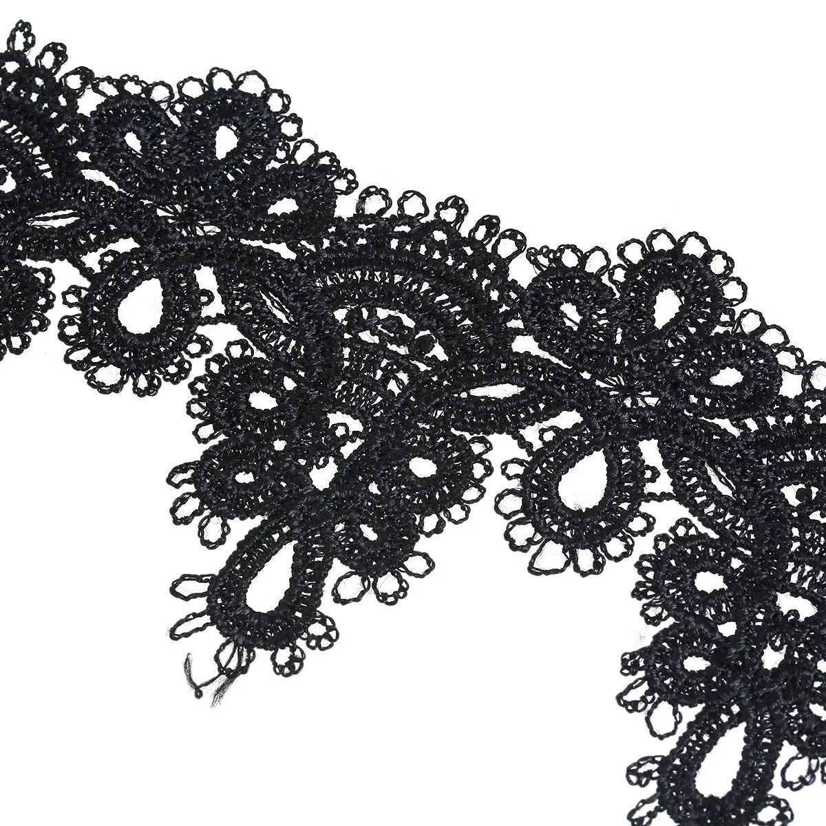 Sexy Sparkles 2 Pcs Lace Choker Necklace for Women Girls