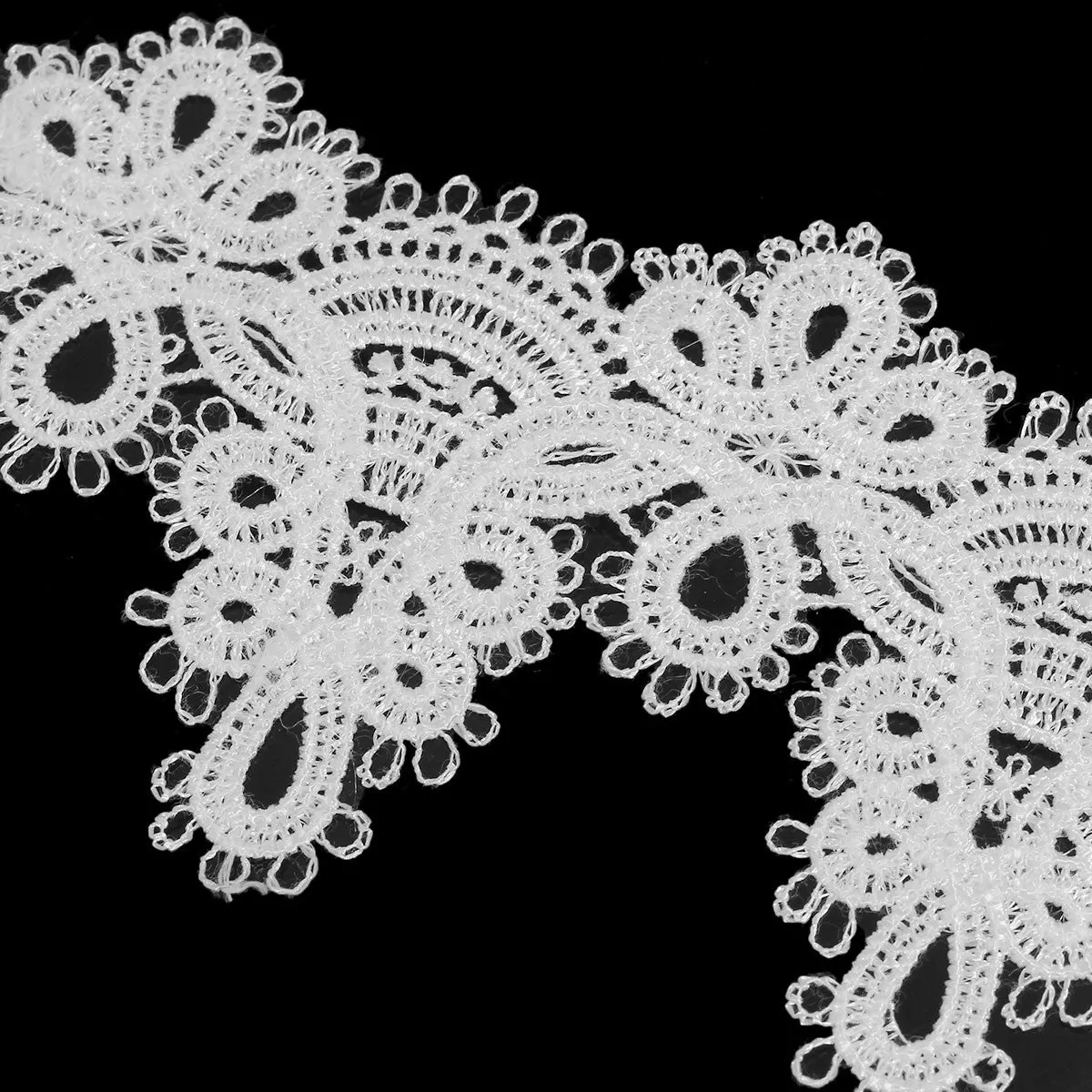 Sexy Sparkles 2 Pcs Lace Choker Necklace for Women Girls