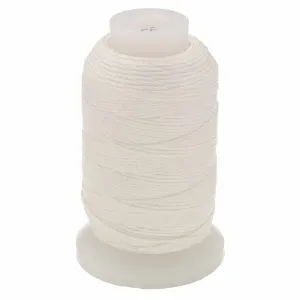 Silk Thread - WHITE .38mm (10m)