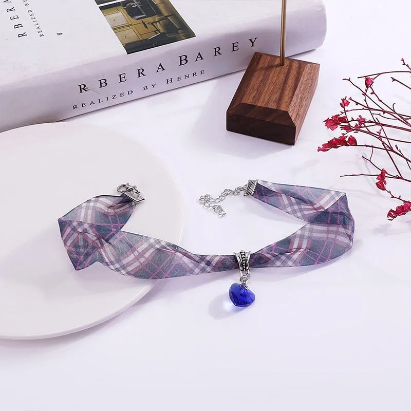 Simple Vintage Velvet Pearl Choker Short Black Clavicle Collar Necklace Gothic Chokers Necklaces for women