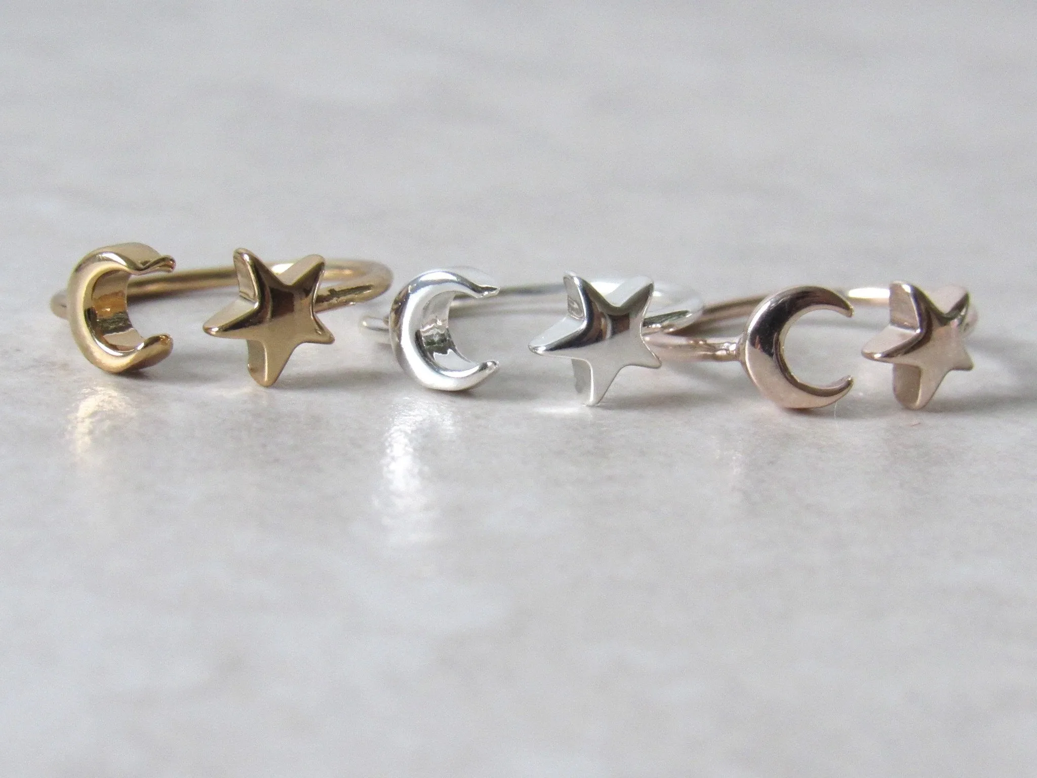Starry Night Rings