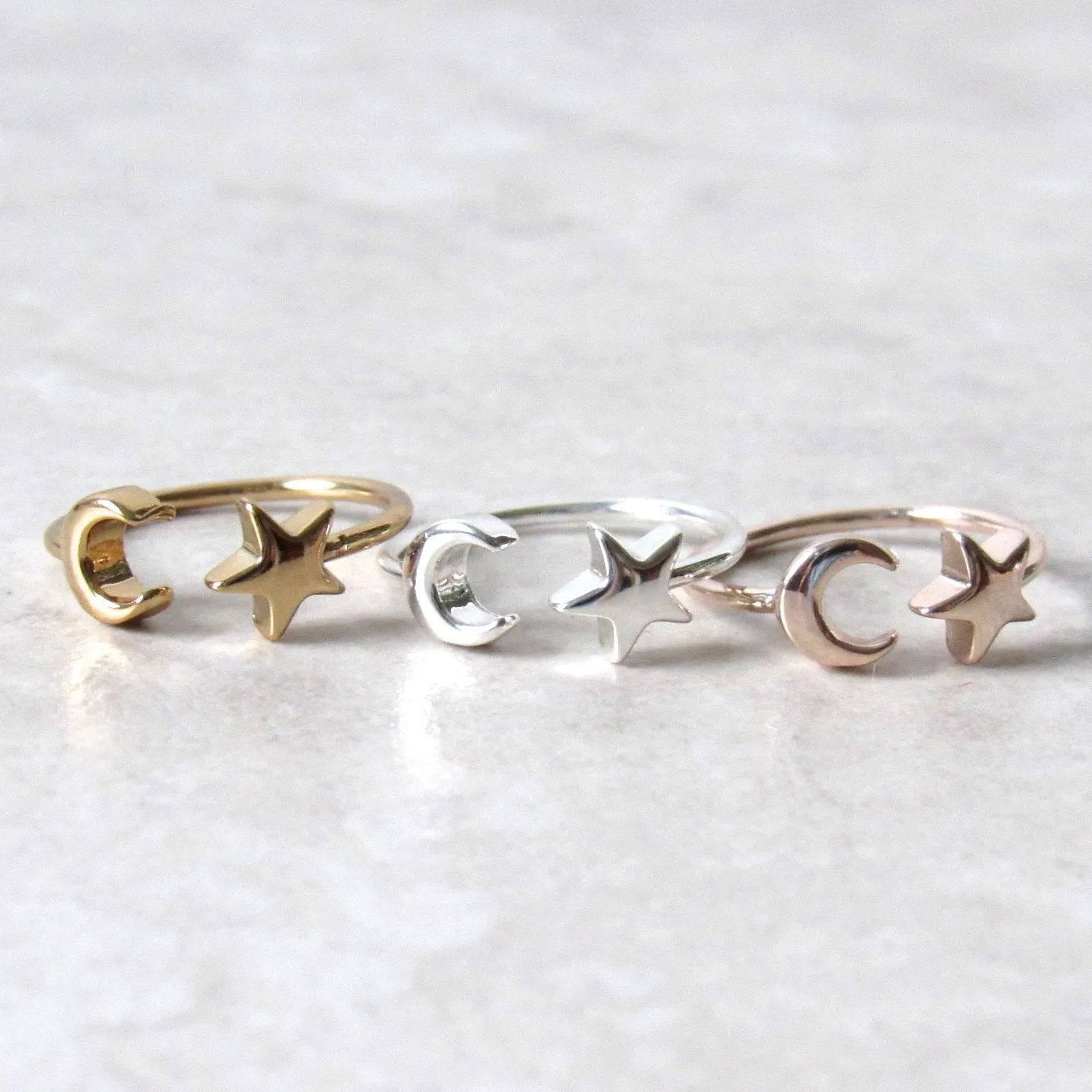Starry Night Rings