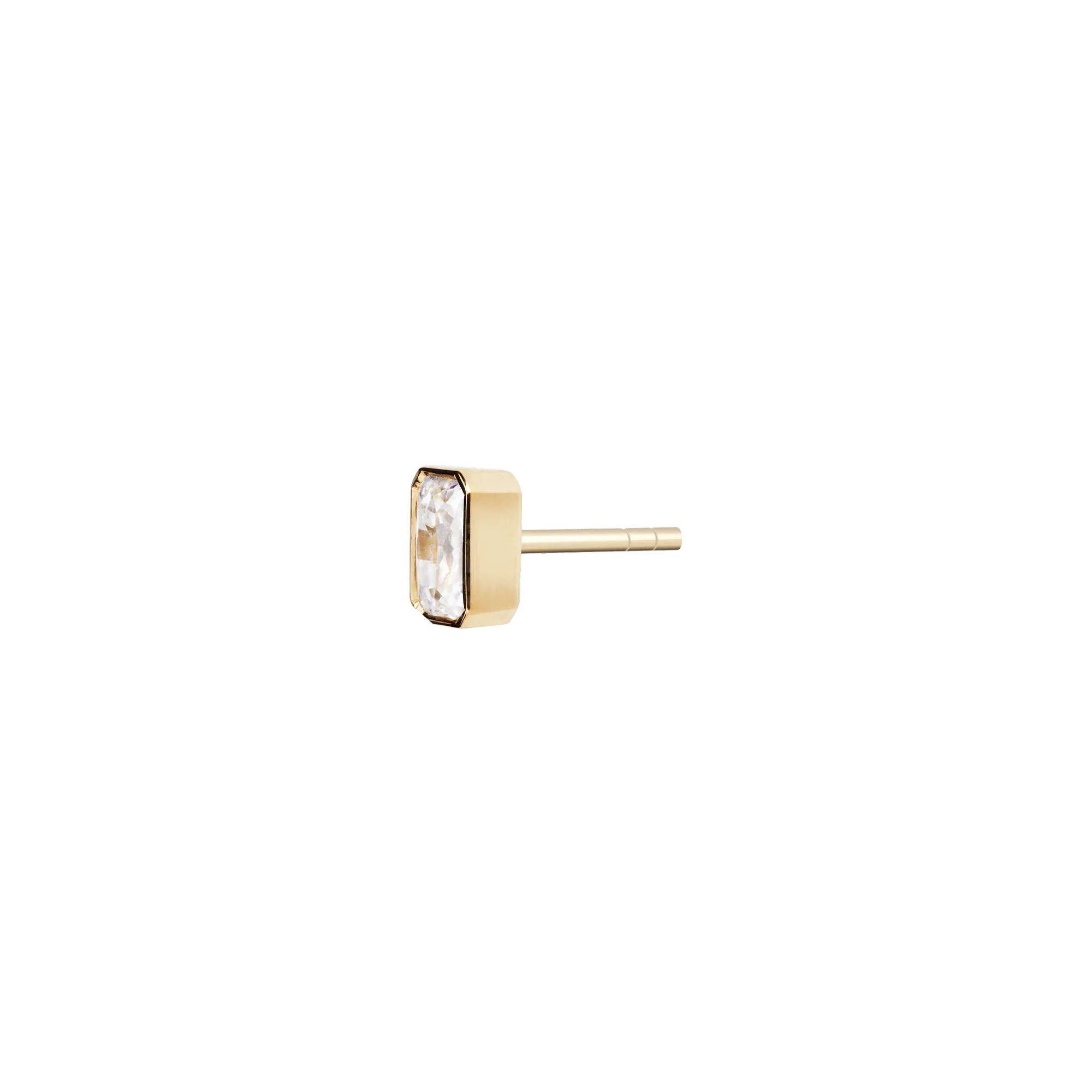 Thea solitaire earrings