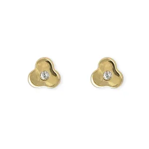 Tri-Petal Earrings