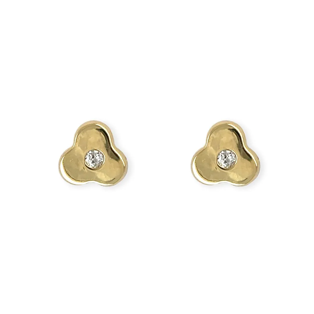 Tri-Petal Earrings