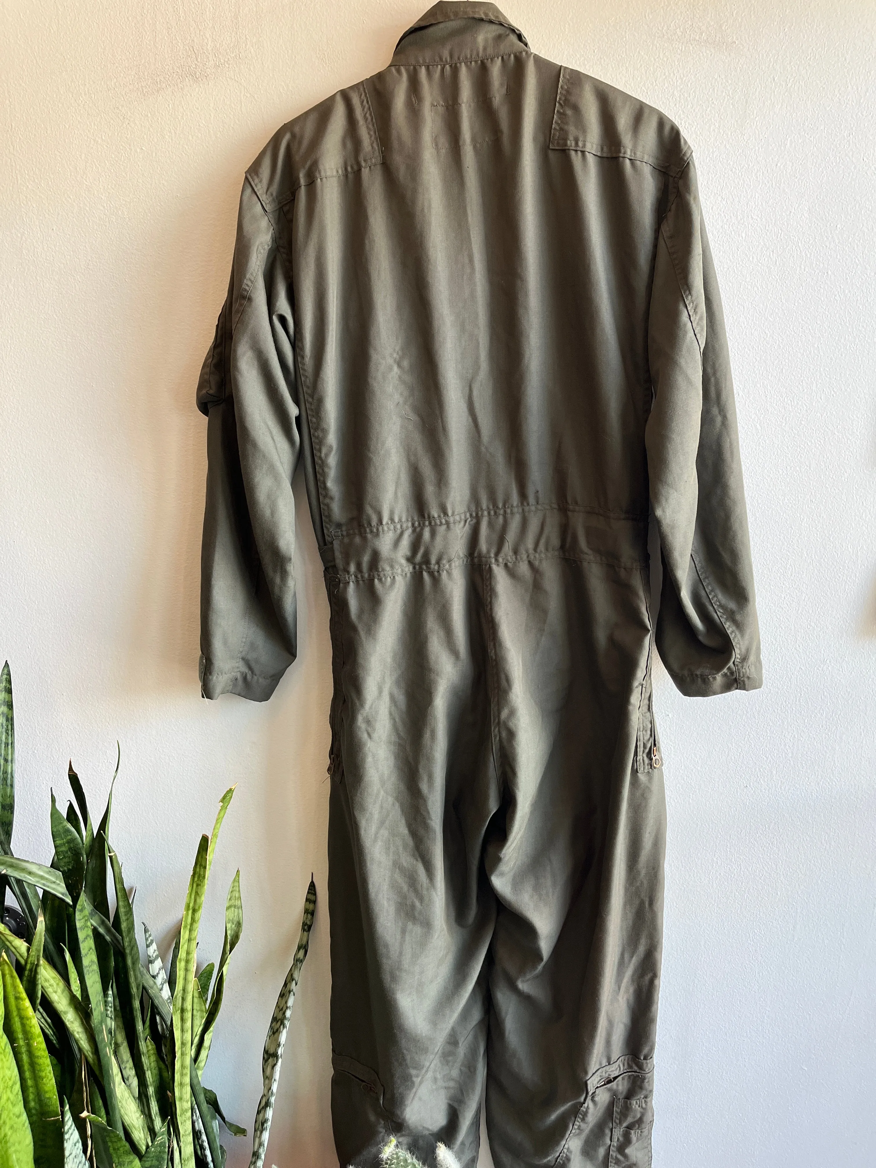 Vintage 1970's OG-507 Military Flight Coveralls