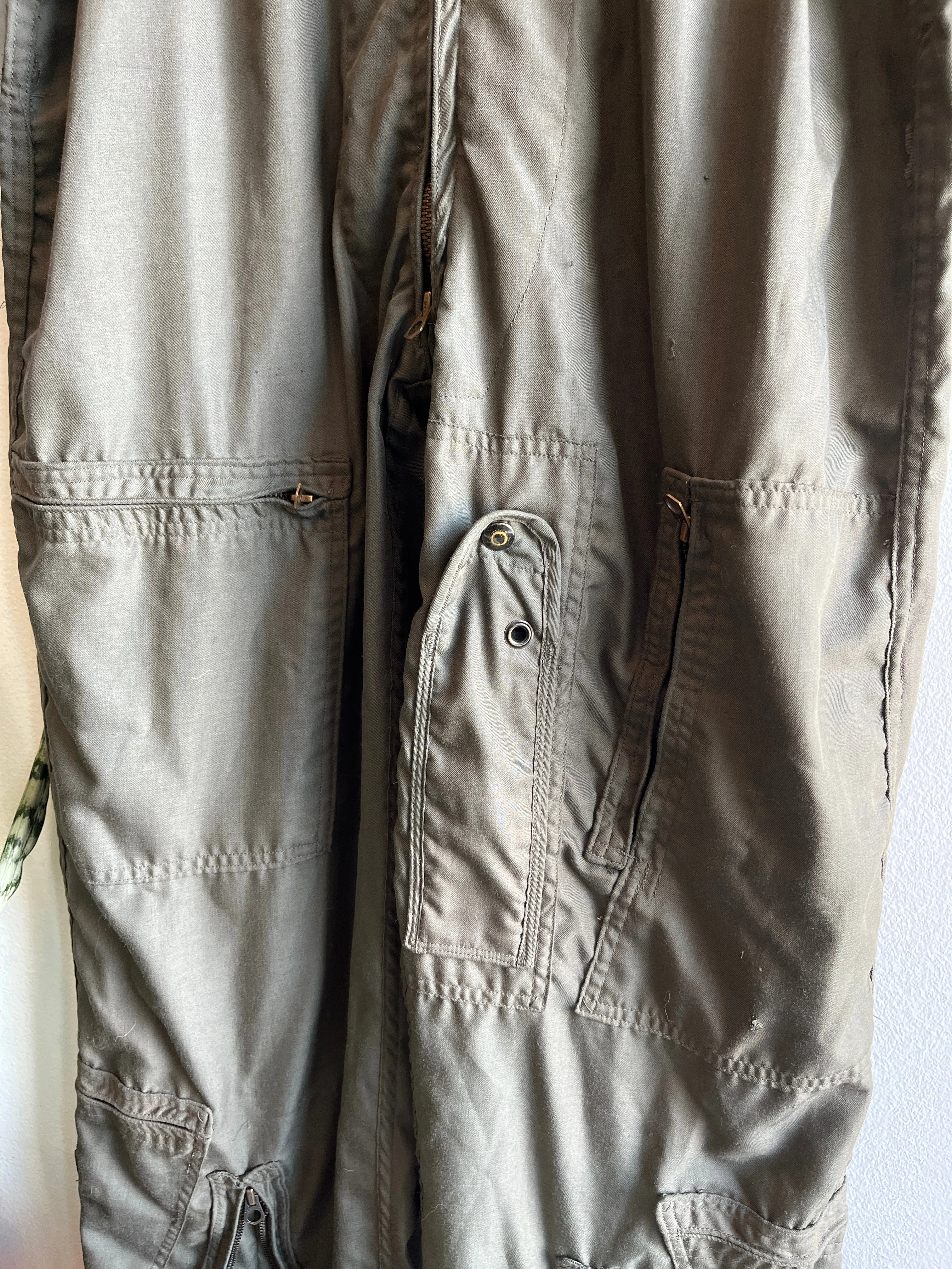 Vintage 1970's OG-507 Military Flight Coveralls
