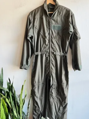 Vintage 1970's OG-507 Military Flight Coveralls