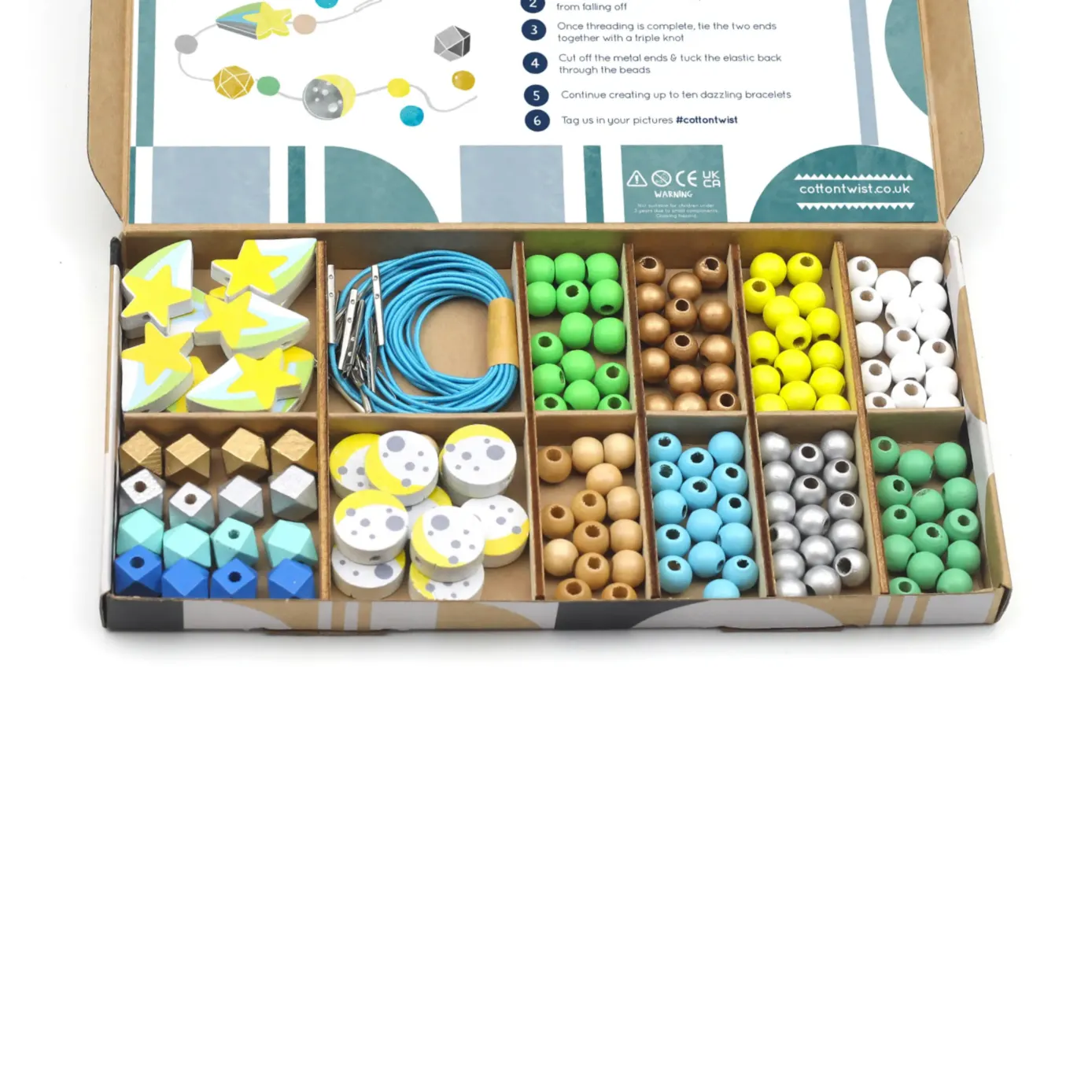 Wooden Bracelet Kit - Outer Space